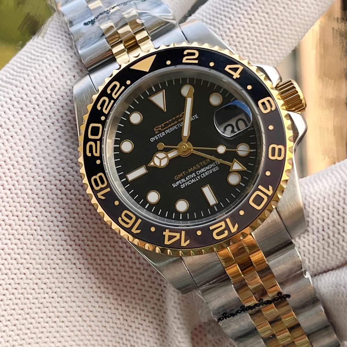 GMT Jubilee Acier Or Noir