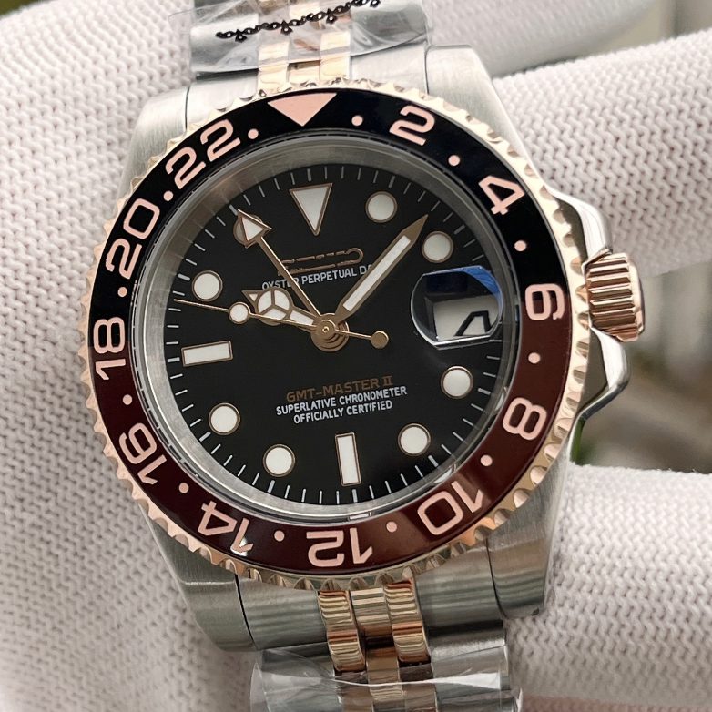 GMT Jubilee Acier Or Rose