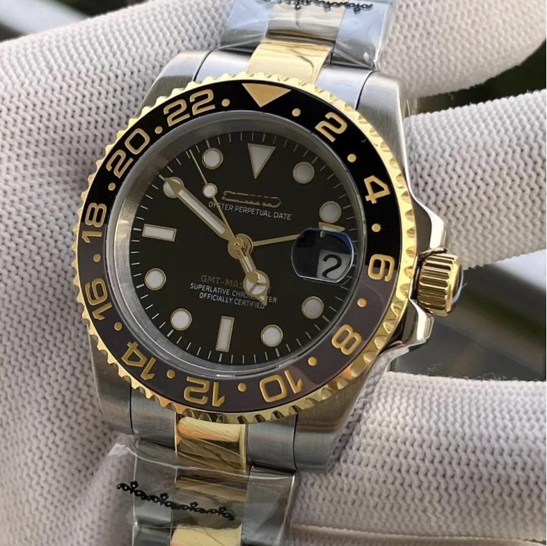 GMT Oyster Acier Or Gris