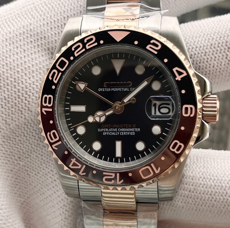 GMT Oyster Acier Or Rose