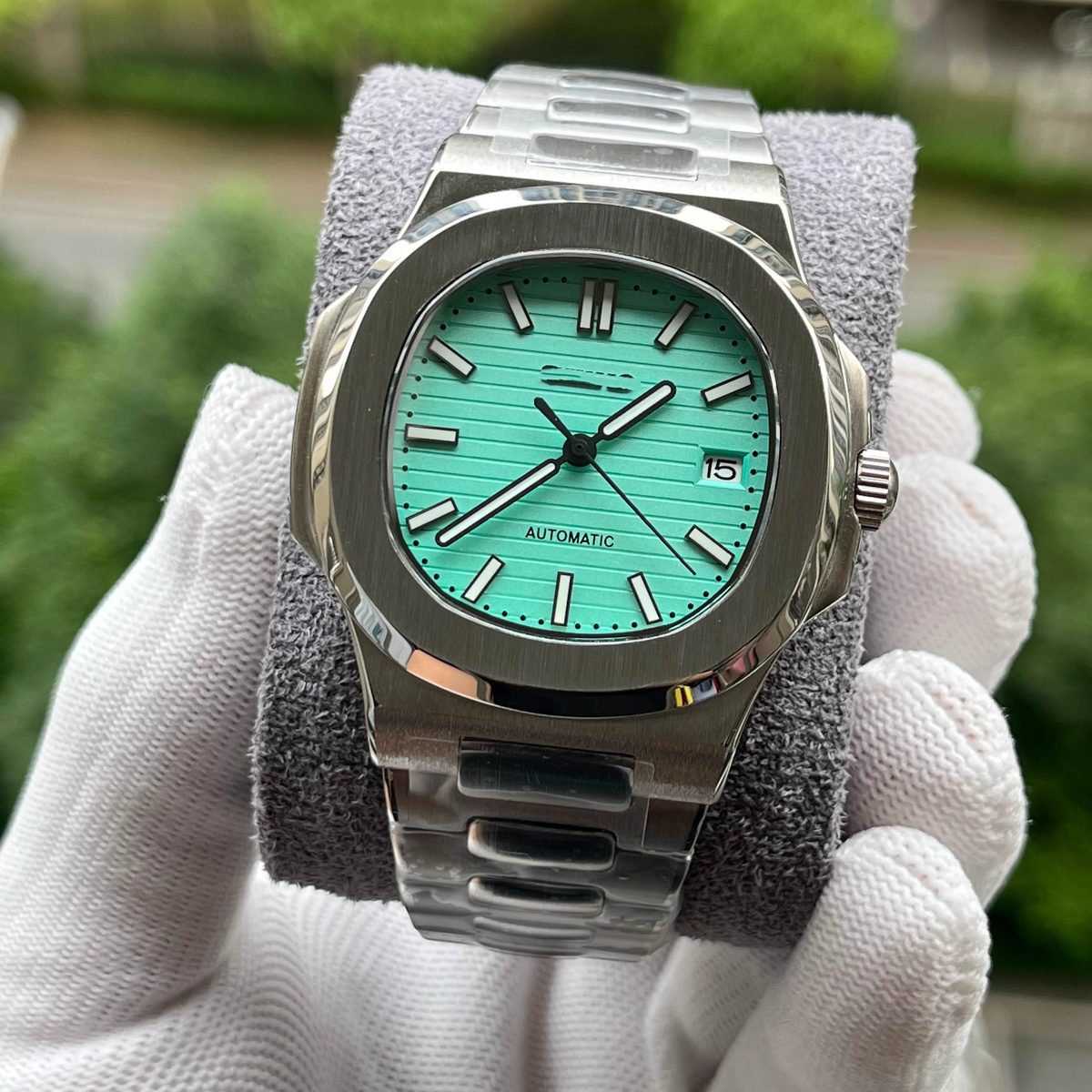 Sautilus Acier Tiffany