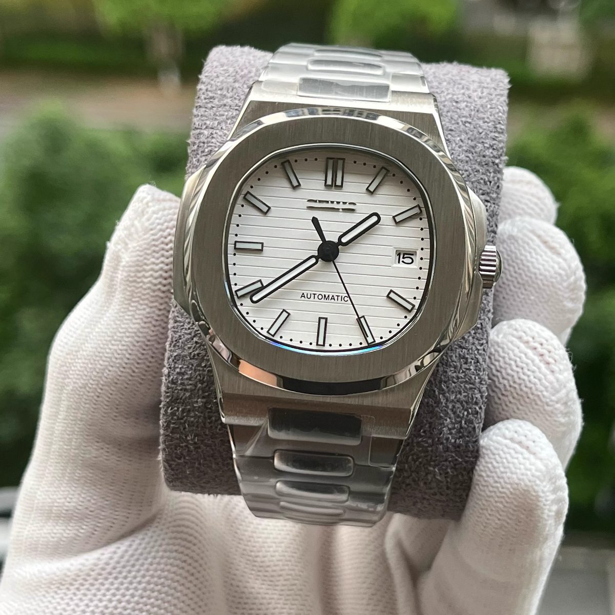 Sautilus Acier Blanc