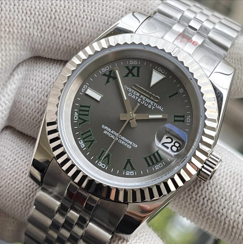 SeikoJust Acier Jubilee Wimbledon Gris