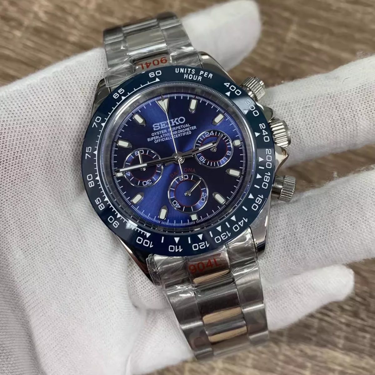 Seikona Acier Bleu