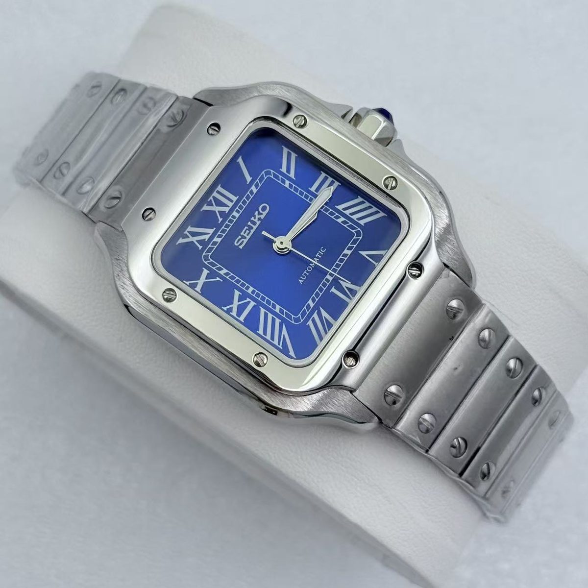 SeikoSantos 33mm Bleu Nuit