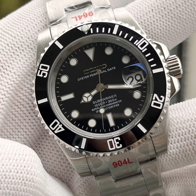 SeikoSub Oyster Noir