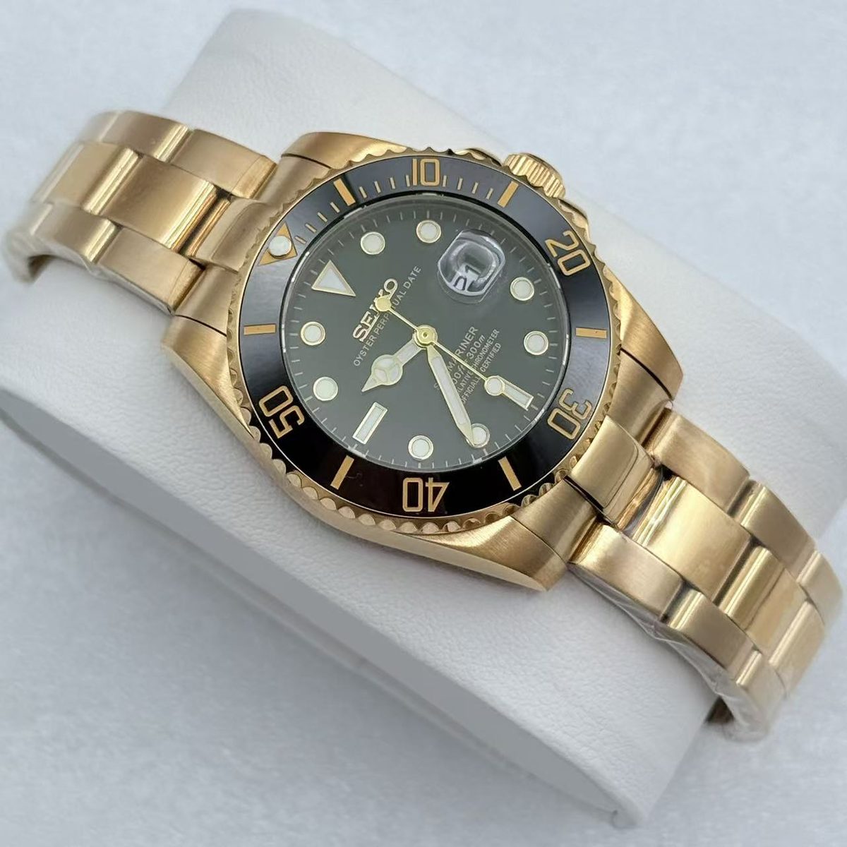 SeikoSub Or Noir